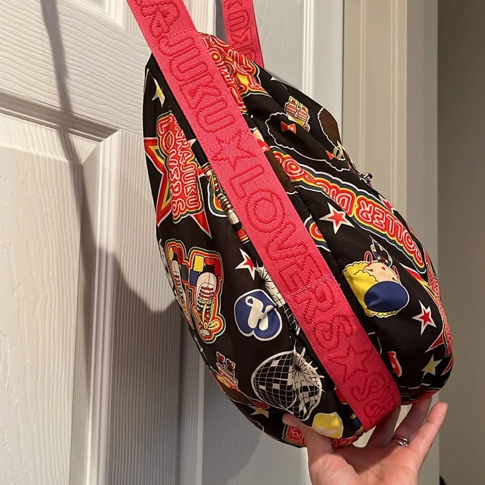 🦇TRADED🦇HARAJUKU LOVERS 90s Y2K Roller Disco Ball purse, Kawaii Japan Streetwear - Picture 9 of 16